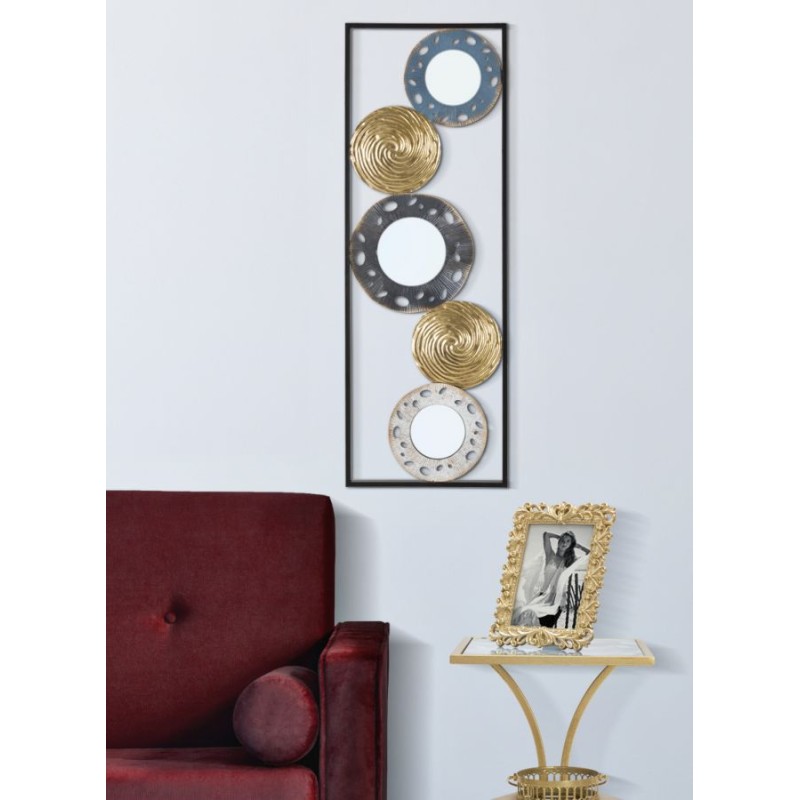 Panel mural de hierro forjado Gloty Ret. – Modelo B – 31x90 cm – Elegancia discreta