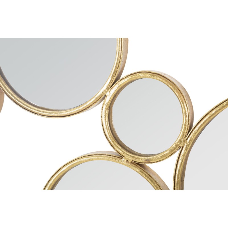 Panel de pared con espejos – 100x51 cm – Decoración glamurosa, elegante y moderna