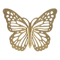 Mariposa decorativa de pared – 43x35 cm – Elemento de pared elegante y ligero