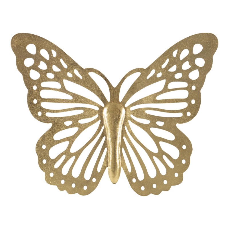 Mariposa decorativa de pared – 43x35 cm – Elemento de pared elegante y ligero