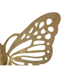 Mariposa decorativa de pared – 43x35 cm – Elemento de pared elegante y ligero