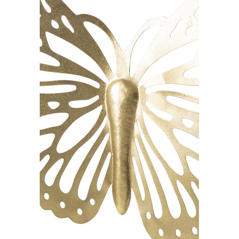 Mariposa decorativa de pared – 43x35 cm – Elemento de pared elegante y ligero