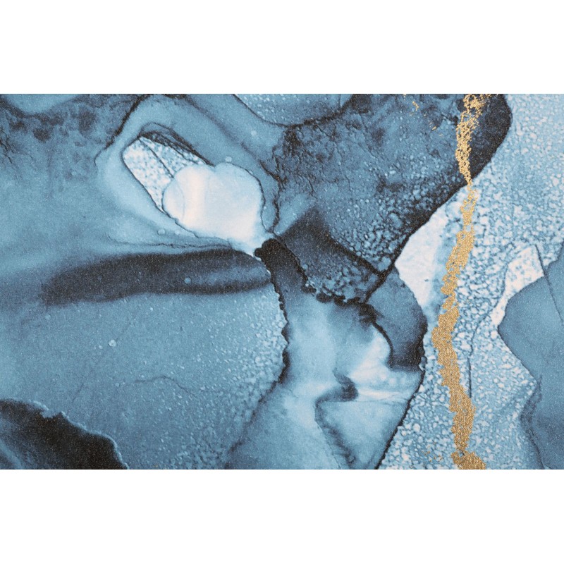 Lámina decorativa Rey Blue – 80x120 cm – Decoración glamurosa en tonos azulados