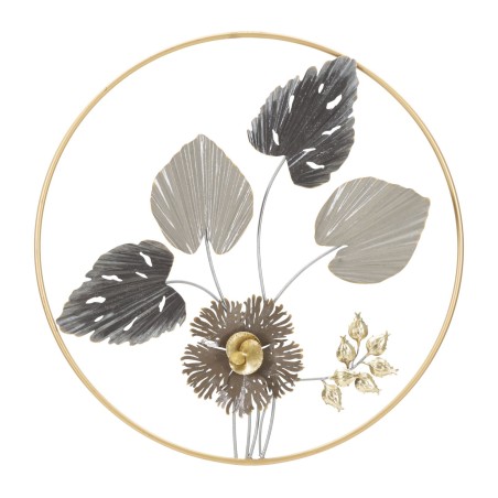 Barra decorativa de hierro para pared – Ø65 cm – Elemento de pared estilizado estilo Glam