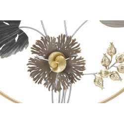 Barra decorativa de hierro para pared – Ø65 cm – Elemento de pared estilizado estilo Glam