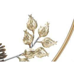 Barra decorativa de hierro para pared – Ø65 cm – Elemento de pared estilizado estilo Glam