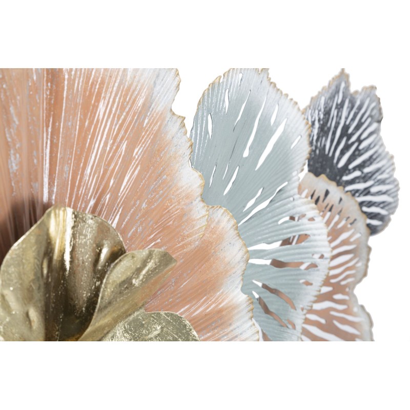 Panel de pared de hierro Soty – 93x53 cm – Estilo floral Glam refinado