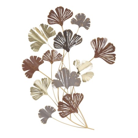 Panel de pared de hierro forjado con diseño aerodinámico – 69x92 cm – Diseño Glam fluido y contemporáneo