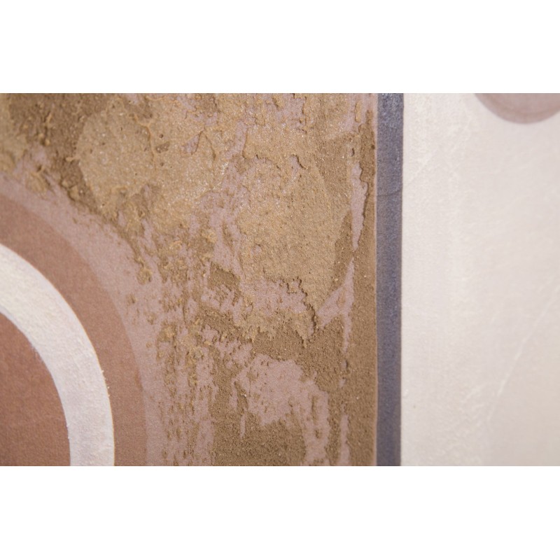 Cuadro artesanal con rostro étnico – 60x80 cm – Estilo bohemio chic y cultural