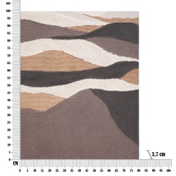 Arte mural hecho a mano por Darky – 80x100 cm – Retrato bohemio intenso y moderno