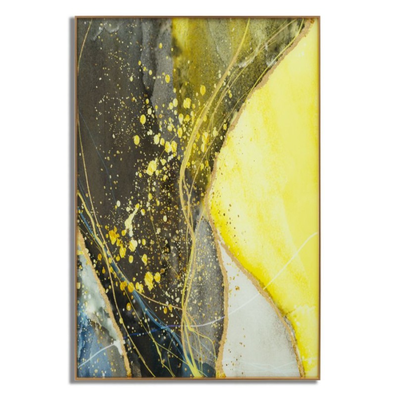 Panel de pared de vidrio soleado – 80x120 cm – Reflejos luminosos y estilo glamuroso