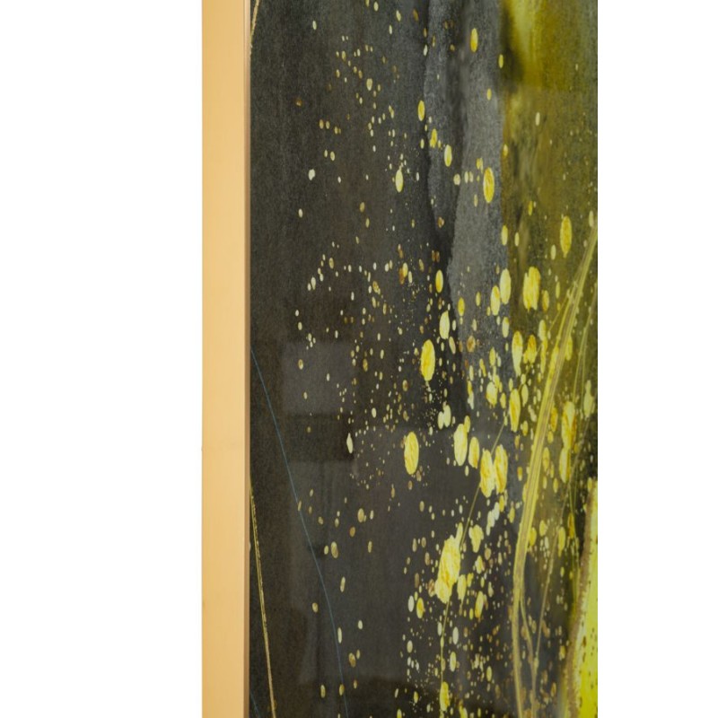 Panel de pared de vidrio soleado – 80x120 cm – Reflejos luminosos y estilo glamuroso