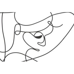 Juego de 2 paneles de pared de hierro – 50x100 cm – Decoración minimalista bohemia