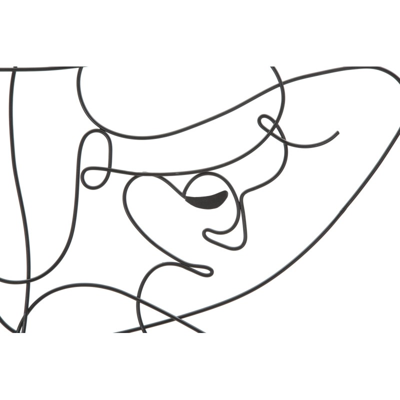 Juego de 2 paneles de pared de hierro – 50x100 cm – Decoración minimalista bohemia