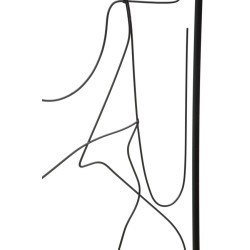 Juego de 2 paneles de pared de hierro – 50x100 cm – Decoración minimalista bohemia