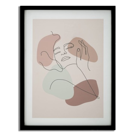 Sello decorativo de pared – Modelo A – 35x47 cm – Marco étnico estilo bohemio chic