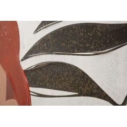 Cuadro decorativo Lady Jungle – Modelo A – 80x120 cm – Estampado exótico estilo bohemio chic