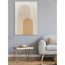 Lámina decorativa Brilliance Wall Print – Modelo A – 80x120 cm – Reflejos suaves y elegantes