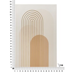 Lámina decorativa Brilliance Wall Print – Modelo A – 80x120 cm – Reflejos suaves y elegantes