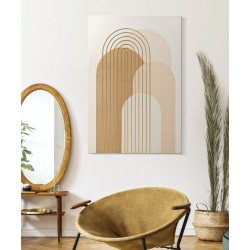 Lámina decorativa Brilliance Wall Print – Modelo B – 80x120 cm – Decoración ligera estilo bohemio chic