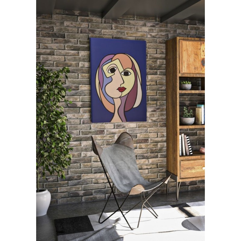 Lámina/cuadro mural a doble cara – Modelo A – 80x120 cm – Formato grande, estilo moderno y glamuroso
