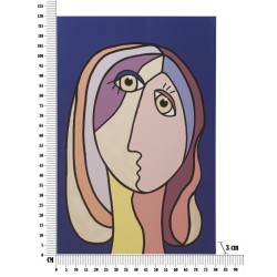Lámina/Cuadro mural a doble cara – Modelo B – 80x120 cm – Diseño artístico glamuroso