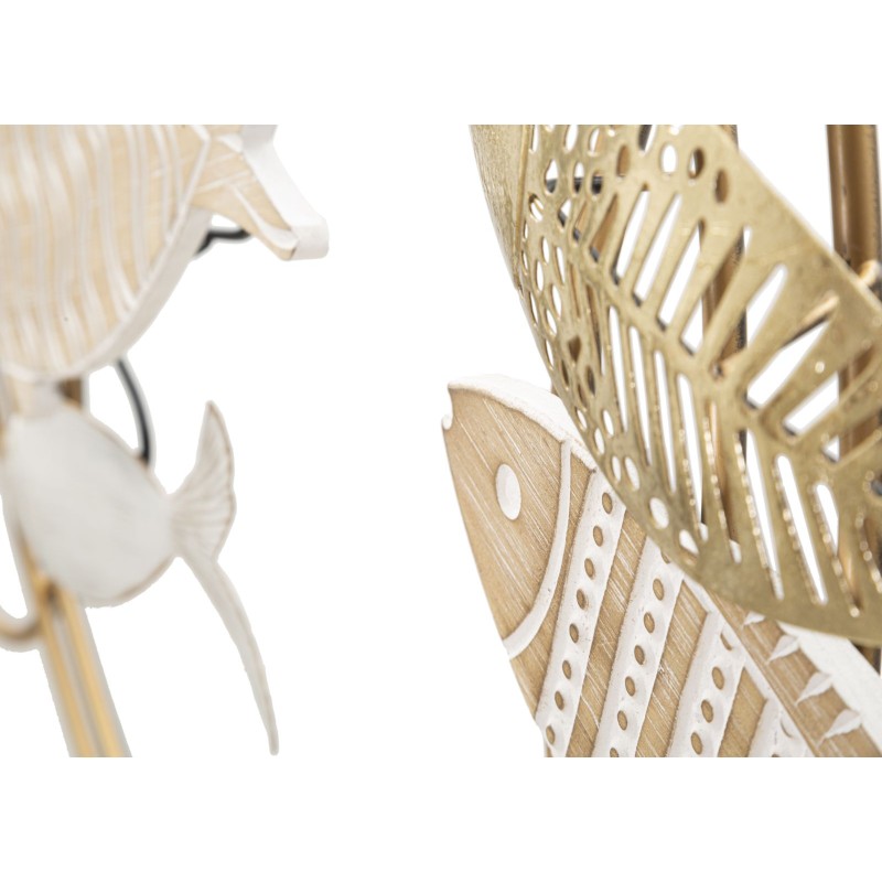 Cuadro decorativo de peces en movimiento – 142x61 cm – Composición glamurosa y dinámica