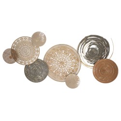 Decoración de pared bohemia – 167x80 cm – Panel artístico grande de estilo glamuroso y chic