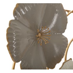 Decoración de pared Lotly – 63x67 cm – Diseño metálico moderno y glamuroso