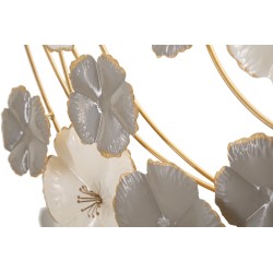 Decoración de pared Lotly – 63x67 cm – Diseño metálico moderno y glamuroso