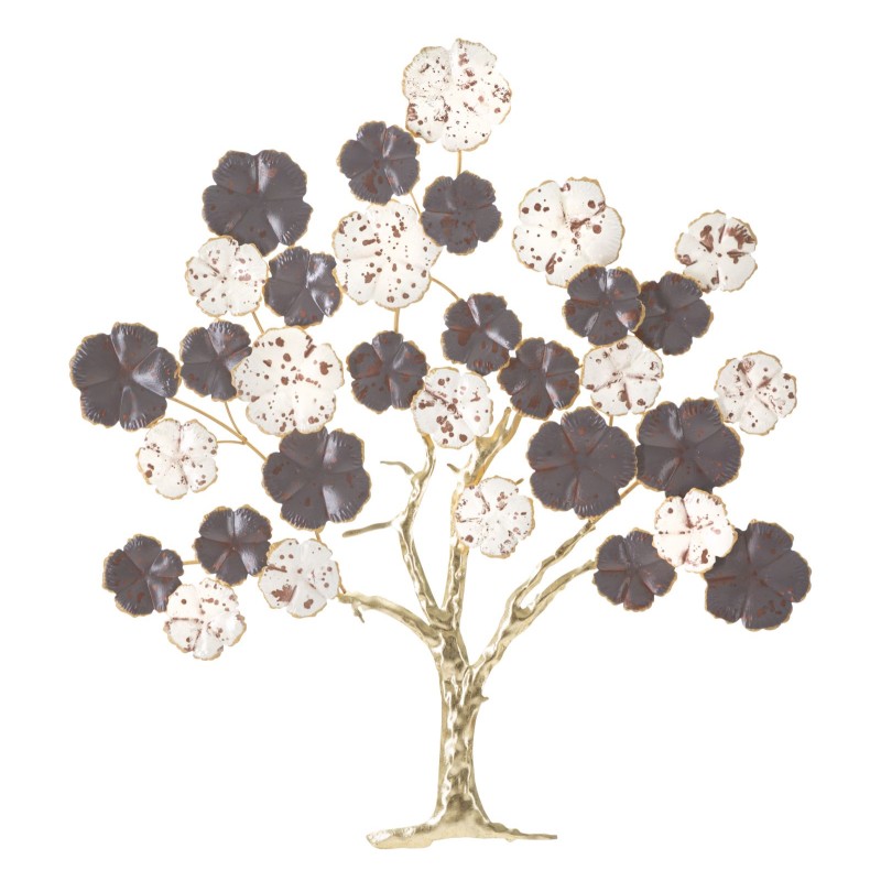 Árbol de pared Albero Violeta – 73x80 cm – Árbol de pared púrpura glamuroso y refinado