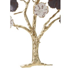 Árbol de pared Albero Violeta – 73x80 cm – Árbol de pared púrpura glamuroso y refinado