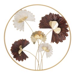 Decoración de pared redonda Reddy – Ø61 cm – Diseño glamuroso de forma circular