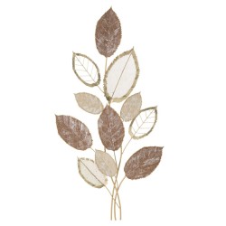 Decoración de pared otoñal – 66x116 cm – Colores cálidos, naturales y glamurosos