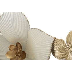 Decoración de pared Moty – 134x69 cm – Metal glamuroso gráfico y contemporáneo