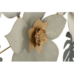 Decoración de pared Moty – 134x69 cm – Metal glamuroso gráfico y contemporáneo