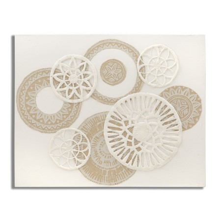 Cuadro mural Icer – 80x100 cm – Composición abstracta de estilo bohemio chic