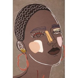 Cuadro tribal – Modelo A – 80x100 cm – Estilo étnico bohemio chic