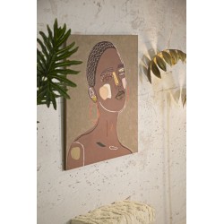 Cuadro tribal – Modelo A – 80x100 cm – Estilo étnico bohemio chic