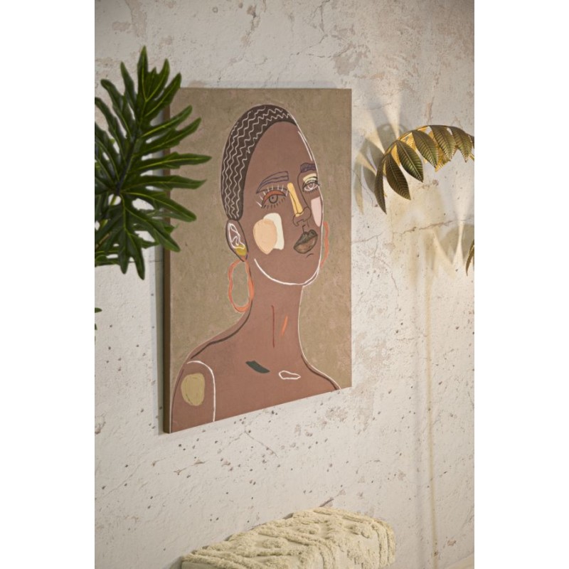 Cuadro tribal – Modelo A – 80x100 cm – Estilo étnico bohemio chic