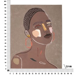 Cuadro tribal – Modelo A – 80x100 cm – Estilo étnico bohemio chic