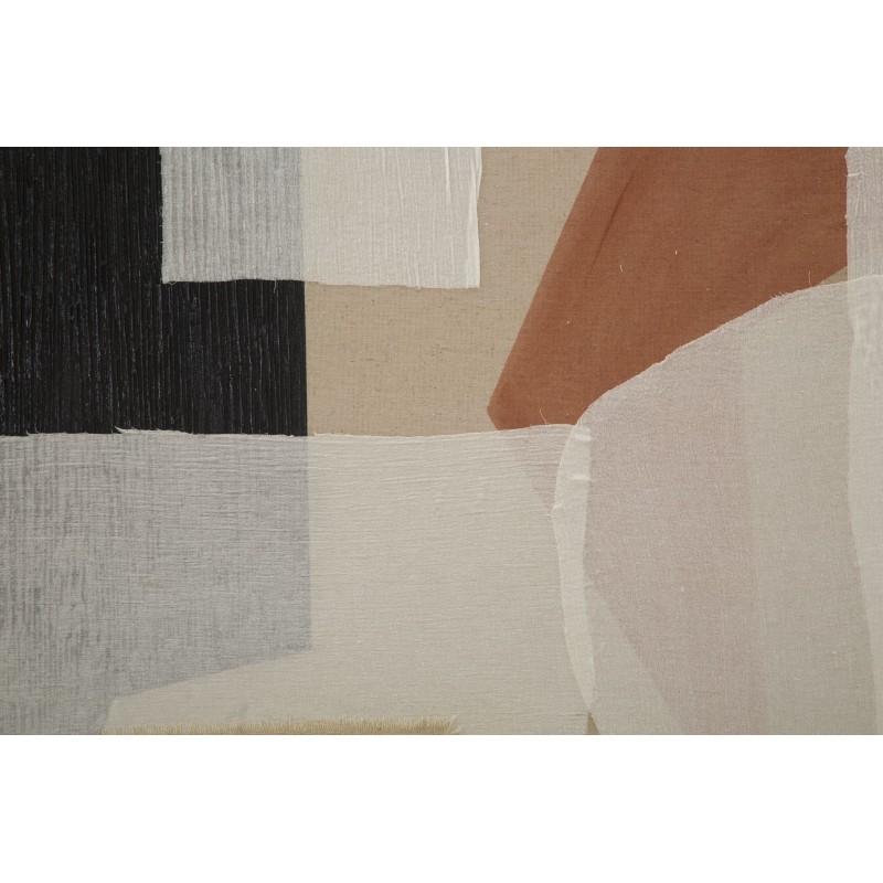 Arte mural hecho a mano - Listo para colgar - Modelo A - 80x100 cm - Obra de arte bohemia original