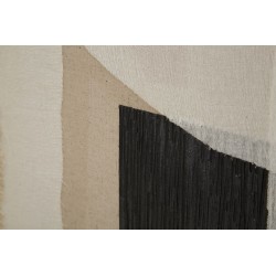 Arte mural hecho a mano - Listo para colgar - Modelo A - 80x100 cm - Obra de arte bohemia original