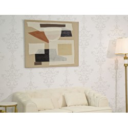 Arte mural hecho a mano - Listo para colgar - Modelo A - 80x100 cm - Obra de arte bohemia original