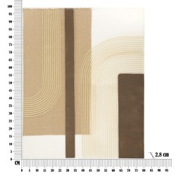 Cuadro decorativo artesanal de estilo bohemio chic – Modelo B – 80x100 cm