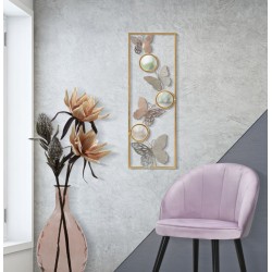 Decoración de pared para despensa – Modelo A – 31x90 cm – Diseño vertical artístico y glamuroso