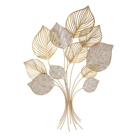 Decoración de pared Felix – 63x85 cm – Metal artístico glamuroso con estilo orgánico