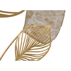 Decoración de pared Felix – 63x85 cm – Metal artístico glamuroso con estilo orgánico