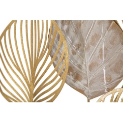 Decoración de pared Felix – 63x85 cm – Metal artístico glamuroso con estilo orgánico