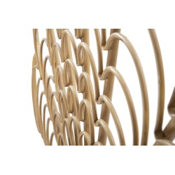 Panel de pared Panamá – 160x80 cm – Metal de estilo bohemio chic con un toque tropical y artesanal